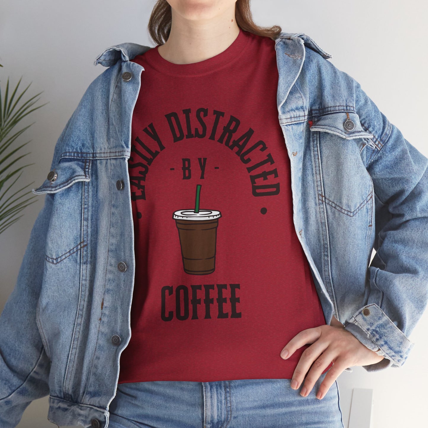 Easily Distracted by Coffee T-Shirt | Unisex
