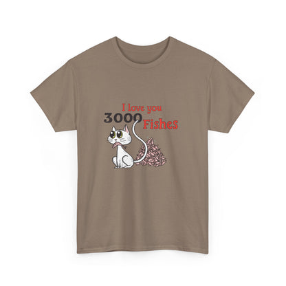 I Love You 3000 Fishes T-Shirt | Unisex