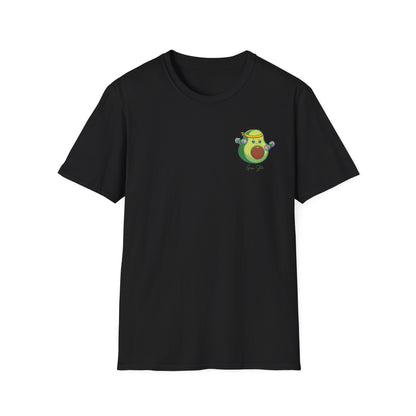 Cute Avocado Recipe T-Shirt | Double-Sided Delight | | Unisex
